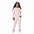 Conjunto de moletom feminino com aplicações em pérolas - Imagem 1