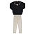 Conjunto feminino casaco em pelo alpaca e legging - Imagem 2
