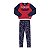 Conjunto moletom feminino felpado com detalhe em lapela e legging em molecotton - Imagem 1