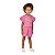 Conjunto feminino blusa com estampa florida e aplicações - Imagem 1