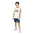 Conjunto masculino regata com bermuda em tactel sublimado - Imagem 1