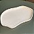 BANDEJA ORGÂNICA DECORATIVA OFF-WHITE | 28,5x16x2cm – Jade Soul - Imagem 2