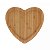BANDEJA DECORATIVA DE BAMBU HEART | 12,5x12,5x1,5cm - Lyor - Imagem 3