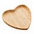 BANDEJA DECORATIVA DE BAMBU HEART | 12,5x12,5x1,5cm - Lyor - Imagem 1