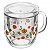 CANECA EM VIDRO COM INFUSOR E TAMPA PRIMAVERA | 330ml - Lyor - Imagem 2