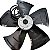 Ventilador motor AXIAL 400mm 3F A4D400AP1224 SEM GRADE 220/380V EBM - Imagem 3