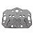 Placa de valvulas c/ vedações - 050 2DES/4DES - Compressor Bitzer EGDPR003301 - Imagem 1