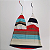 Top Franzido Listras Navy Upcycle - Imagem 1
