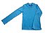 Camiseta Gola Alta Unissex Azul - 10 - Imagem 1