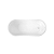 Banheira Maragogi 129Cm X 80Cm X 60Cm (Glossy White) - Immersi - Imagem 3