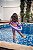 Biquíni Infantil Duda Cropped Hot Pants Ondas Azul San Maré - Imagem 9