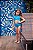 Biquíni Infantil Duda Cropped Hot Pants Ondas Azul San Maré - Imagem 8