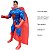 Boneco Super Herói super homem Articulado 29cm com Imnetro - Imagem 3