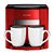 Cafeteira Portátil Multilaser Gourmet Be015 Semi Automática Vermelha De Filtro 220v - Imagem 1
