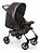 Carrinho De Bebê De Paseio Galzerano Carrinho De Bebê Romano Travel System Caramelo Com Chassi De Cor Preto - Imagem 4