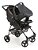 Carrinho De Bebê De Paseio Galzerano Carrinho De Bebê Romano Travel System Caramelo Com Chassi De Cor Preto - Imagem 1