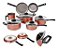 Conjunto De Utensílios De Cozinha De Alumínio De 7 Peças - Brinox Clove Line Copper Color - Imagem 4