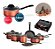 Conjunto De Utensílios De Cozinha De Alumínio De 7 Peças - Brinox Clove Line Copper Color - Imagem 1