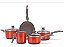 Conjunto Panelas Brinox 5pç Ceramicas Life Easy - Imagem 4