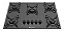Cooktop Atlas Ágile 5 Bocas Preto Bivolt Acendimento Automát - Imagem 7