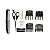 Cortador De Cabelo Britânia Fama 12w  Preto 127v - Imagem 4
