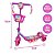 Dm Toys Patinete Com Cesta Cor Rosa/violeta Sonho De Princesa Para Crianças - Imagem 2