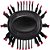 Escova Secadora Multilaser 1200w Oval C Revestimento Cerâmic Cor Preto Voltagem 127v - Imagem 4