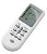 CONTROLE REMOTO AR CONDICIONADO CONSUL BEM ESTAR ANTIGO - VC-82887 - FBG-7049 - LX-302 - C01307 - Imagem 2