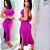 Conjunto Feminino Cropped Saia Canelado De Amarrar Com Bojo - Imagem 10