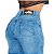 Calça Jeans Feminina Super Lycra Skinny Cintura Alta Slim - Imagem 5