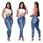 Calça Feminina Jeans Cós Alto Empina Bumbum Com Elastano Top - Imagem 6