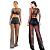 Conjunto Calça Pantalona E Cropped Curto Decote Wide Leg Top - Imagem 4