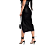 Saia Courino Midi Fenda Frontal Casual - Imagem 4