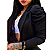 Blazer Feminino Elegante Com Mangas Longa Princesa - Imagem 6