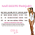 Maio Decote Trançado Moda Praia Body Feminino Branco - Imagem 4