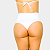 Biquíni Cós Alto Efeito Lipo Branco - Imagem 6