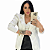 Blazer Feminino Elegante Com Mangas Longa Princesa Branco - Imagem 4