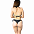 Biquíni Rolete Duplo Feminino Lançamento Praia Exclusivo Preto - Imagem 5