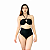 Biquini Cintura Alta Feminino Moda Praia Exclusivo Premium Preto - Imagem 6