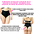 Biquini Cintura Alta Feminino Moda Praia Exclusivo Premium Preto - Imagem 2