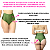 Biquini Cintura Alta Feminino Moda Praia Exclusivo Premium Verde Militar - Imagem 2
