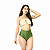 Biquini Cintura Alta Feminino Moda Praia Exclusivo Premium Verde Militar - Imagem 6