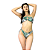 Biquíni Rolete Duplo Moda Praia Premium Feminino Exclusivo Estampa Folhagem - Imagem 6