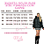 Jaqueta Feminina Plus Size De Nylon Puffer Capuz Impermeavel Preto - Imagem 3