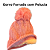Gorro Touca de Lã Tricot Forrada co Pelúcia Fofinha Linda Rosa - Imagem 3
