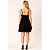 Vestido Alça Feminino Curto Com Elastano Moda Festa Premium - Imagem 6
