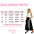 Saia Feminina Longa Evangélica Alfaiataria Cintura Alta - Imagem 3