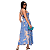 Conjunto Feminino Cropped + Saia Envelope Midi Estampado - Imagem 5