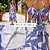 Conjunto Feminino Cropped + Saia Envelope Midi Estampado Azul Claro - Imagem 5