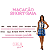 Macacão Saia Feminino Curto com Short Interno Estampado - Imagem 3